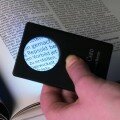 Zvětšit fotografii - Lupa "Platební karta" - 3x zvětšení s LED