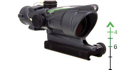 Infografika: porovnání ACOG 4x32 a klasických kolimátorů