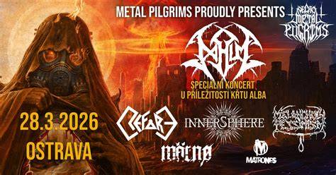obraz festivalu Necro Metal Pilgrims a pódia