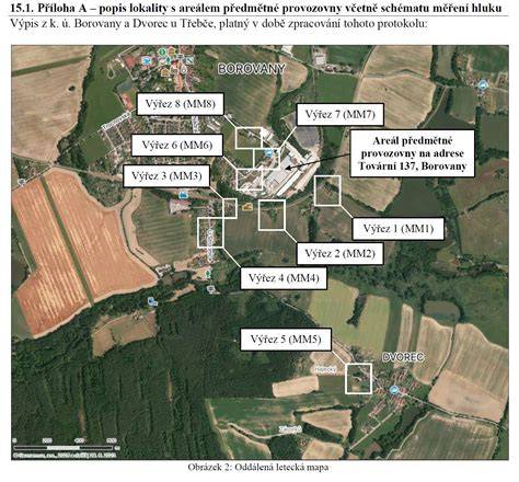 inzertní vizuál: mapa lokality provozovny