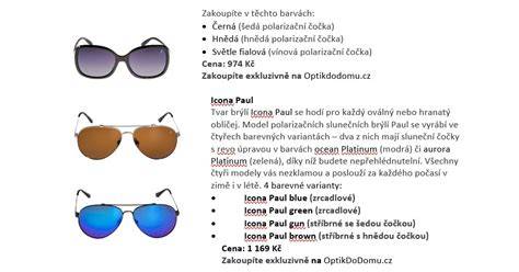 sluneční brýle polarizace infographic