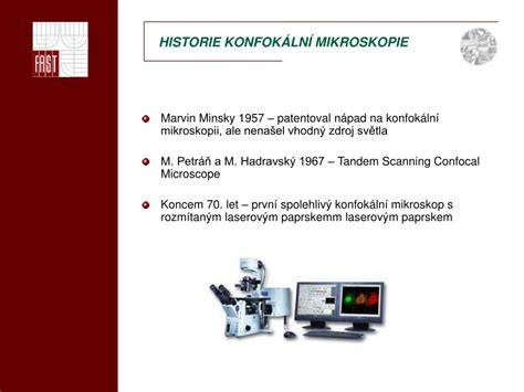 Historie optické mikroskopie a difrakční bariéra