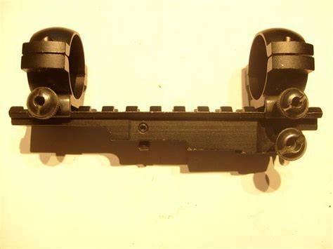 schematická montáž puškohledu na SKS-45