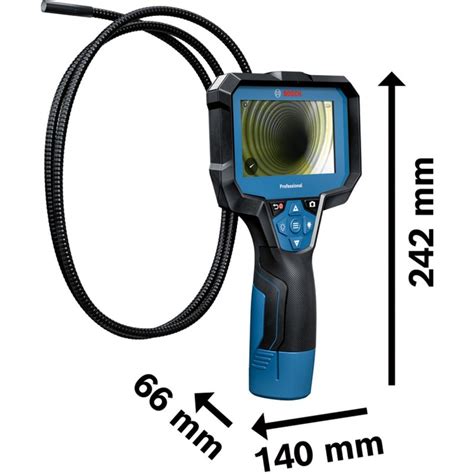 rozsah kamera a inspekční záběr 360°