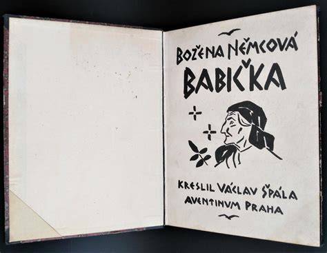 ilustrace ručního komiksu Babička