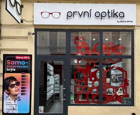 vizuální přehled služeb optiky