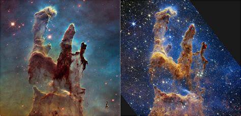 Hubbleova mlhovina a její složení