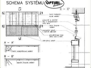 Zasklívání lodžií a balkónů diagram
