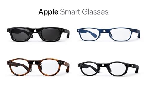 Chytré brýle Apple design varianty obraz