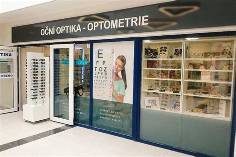 grafická znázornění sortimentu a služeb optiky