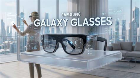 Galaxy Glasses design a fotoaparát