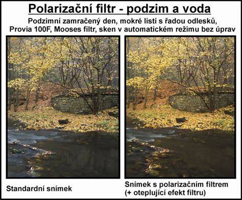 polarizační filtr autokamery v autě