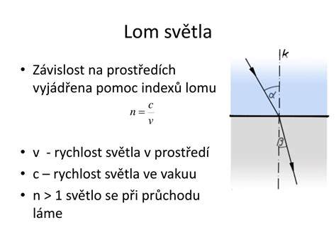 grafickou analýzu indexů lomu a homogenní imerzní systému