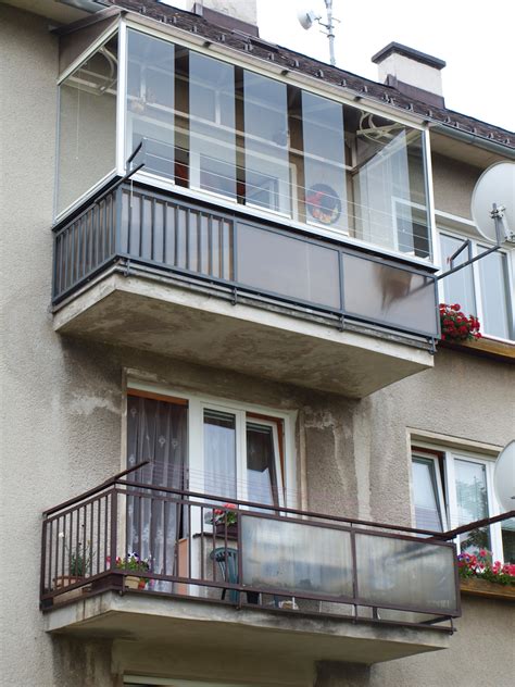 vizualizace zasklení balkonu