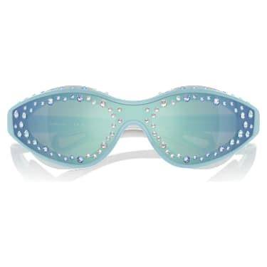 přehledný design brýlí Swarovski s krystalovými prvky