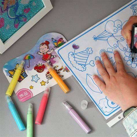 ilustracni obrazek barvy na sklo a techniky