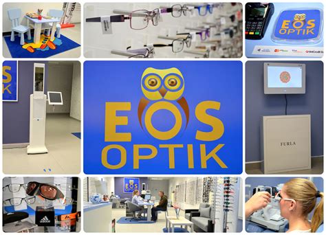 infografika oční péče a optiky
