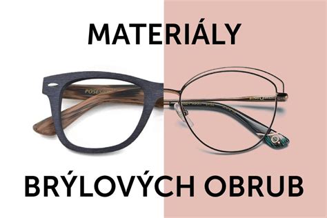 kreslená ilustrace typů brýlových obrub