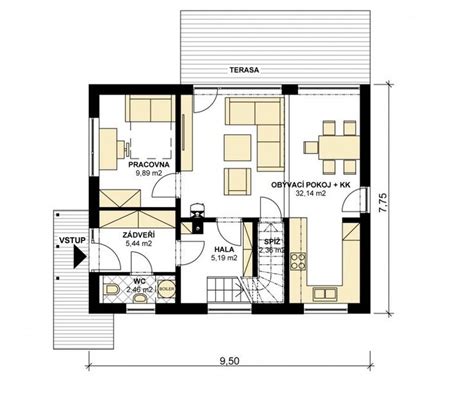 vizuální půdorys bílo-stříbrných obrub