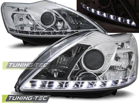 čirá optika Ford Focus II - přední světla a LED