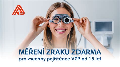 opora pro optické brýle a měření zraku