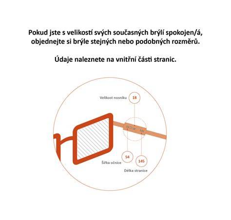 2 mm tloušťka brýlí vizuální příklad