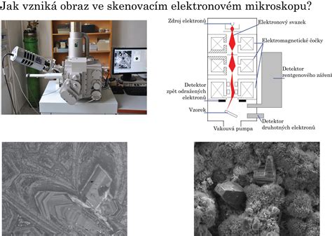 SEM obraz povrchu vzorku a microanalyse