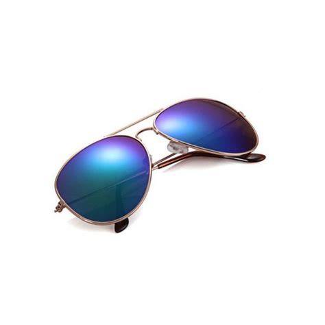 modro-zelené aviator brýle ilustrace