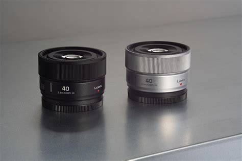 Objektiv LUMIX S 40mm F2 srovnání velikosti