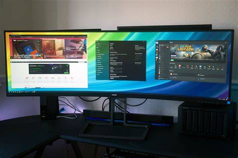 Philips 499P9H ultrawide s kamerou