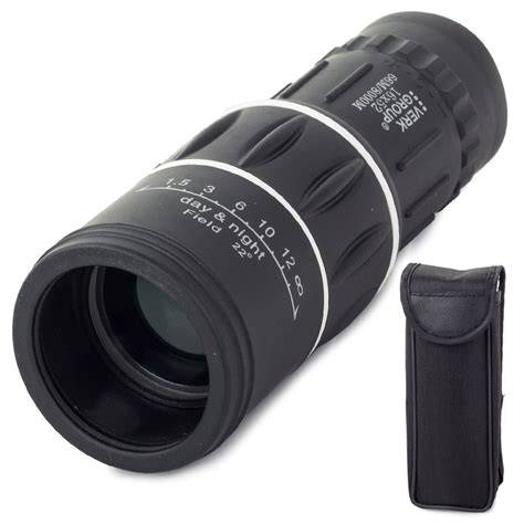 monokulár 16x52 technické detaily a příslušenství
