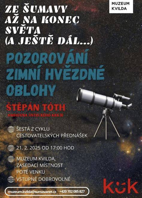 pozorování hvězdné oblohy a technika